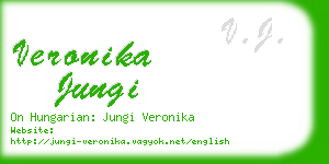 veronika jungi business card